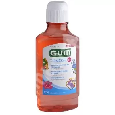 Apa De Gura Impotriva Eroziunilor Acide, 300 ml, Sunstar Gum Junior 6+