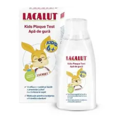 Apa de Gura Pentru Copii 6+ Kids Plaque Test, 300 ml, Lacalut