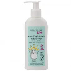Crema Hidratanta Fata si Corp Pentru Copii, 150 ml, Gerovital Kids
