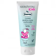 Crema Pentru Zona Scutecului Cu Oxid De Zinc Petrini, 100 ml, Gerovital Kids
