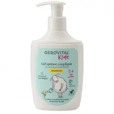 Sampon si Gel de Dus 2 în 1 Pentru Bebelusi si Copii, 300 ml, Gerovital Kids