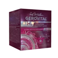 Crema Ultra Activa Cu Efect De Luminozitate, 50 ml, Gerovital H3 Evolution Perfect Look