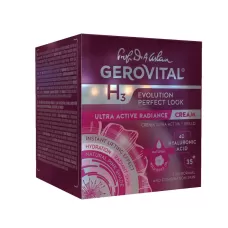 Crema Ultra Activa Cu Efect De Luminozitate, 50 ml, Gerovital H3 Evolution Perfect Look
