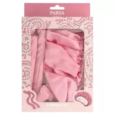 Set Pentru Ondularea Parului Cu Ondulator Satin Si Turban, Parsa
