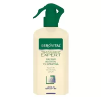 Balsam Nutritiv Leave-In Cu Keratina, 150 ml, Gerovital Tratament Expert