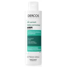 Sampon Tratament Sebocorector Pentru Scalp Gras, 200 ml, Vichy Dercos Sampon Tratament Sebocorector Pentru Scalp Gras, 200 ml, Vichy Dercos