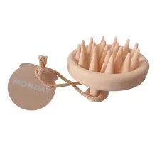 Perie Pentru Samponare Si Masaj Scalp cu Exfoliere Delicata, 1 Bucata, Monday