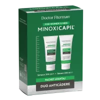 Pachet Duo Anticadere Par, 200 ml + 200 ml, Doctor Fiterman Minoxicapil