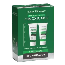 Pachet Duo Anticadere Par, 200 ml + 200 ml, Doctor Fiterman Minoxicapil
