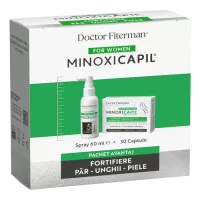 Pachet Fortifiere Par, Piele si Unghii, 60 ml + 30 capsule, Doctor Fiterman Minoxicapil