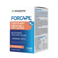 Capsule Anti-Rupere Fortifiant Keratine, 60 Capsule Vegetale, Arkopharma Forcapil